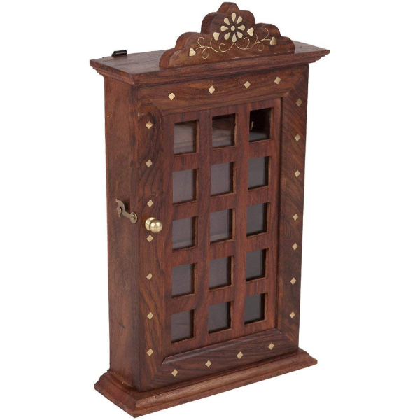 Sheesham Wood Key Holder Image